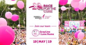 Race For The Cure: we’ll run in Rome on May 19th, 2019