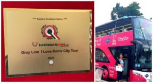 Made in Italy quality certification for I Love Rome City Tours